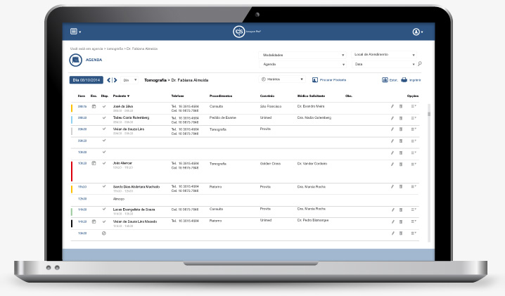Agendamento CS Imagem Pro - RIS
